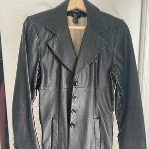 Bebe leather jacket